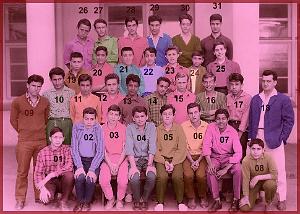ECOLE SAINT ANDRE GARCONS 1960 4 EME